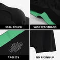 thumbnail image 6 of TIICHOO Mens Incontinence Underwear Washable with Fly Leakproof Underwar Boxer Briefs Pack of 5(XXL,5 Black), 6 of 7