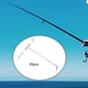 thumbnail image 3 of Conectores de anzuelos para línea de pesca, 3 vías, giratorios giratorios, accesorios de pesca T 12cm, 3 of 9