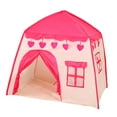thumbnail image 2 of BELOVING Tente de Jeu pour Enfants Maisonnette de Jeu Intérieure Indienne Maisonnette pour Parcs Garderies Barbecues Rose Rouge Cœur, 2 of 9