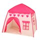 thumbnail image 2 of Tienda de juegos para niños, tienda de campaña de princesa, juegos interiores al aire libre, sala de juegos plegable, casa de juegos india interior corazón rojo rosa, 2 of 9