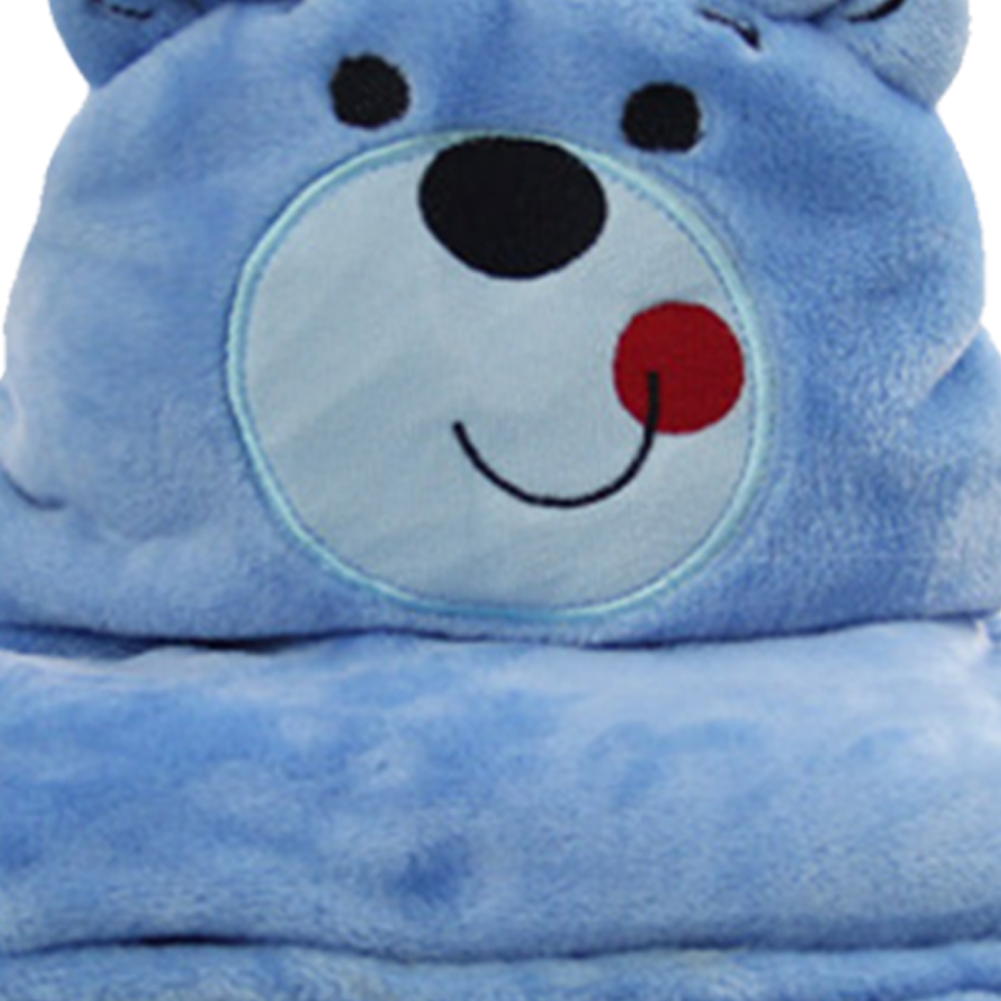 Kids Plush Animal Blanket Children Hooded Huggable Critter Blankets Perfect for Boys or Girls