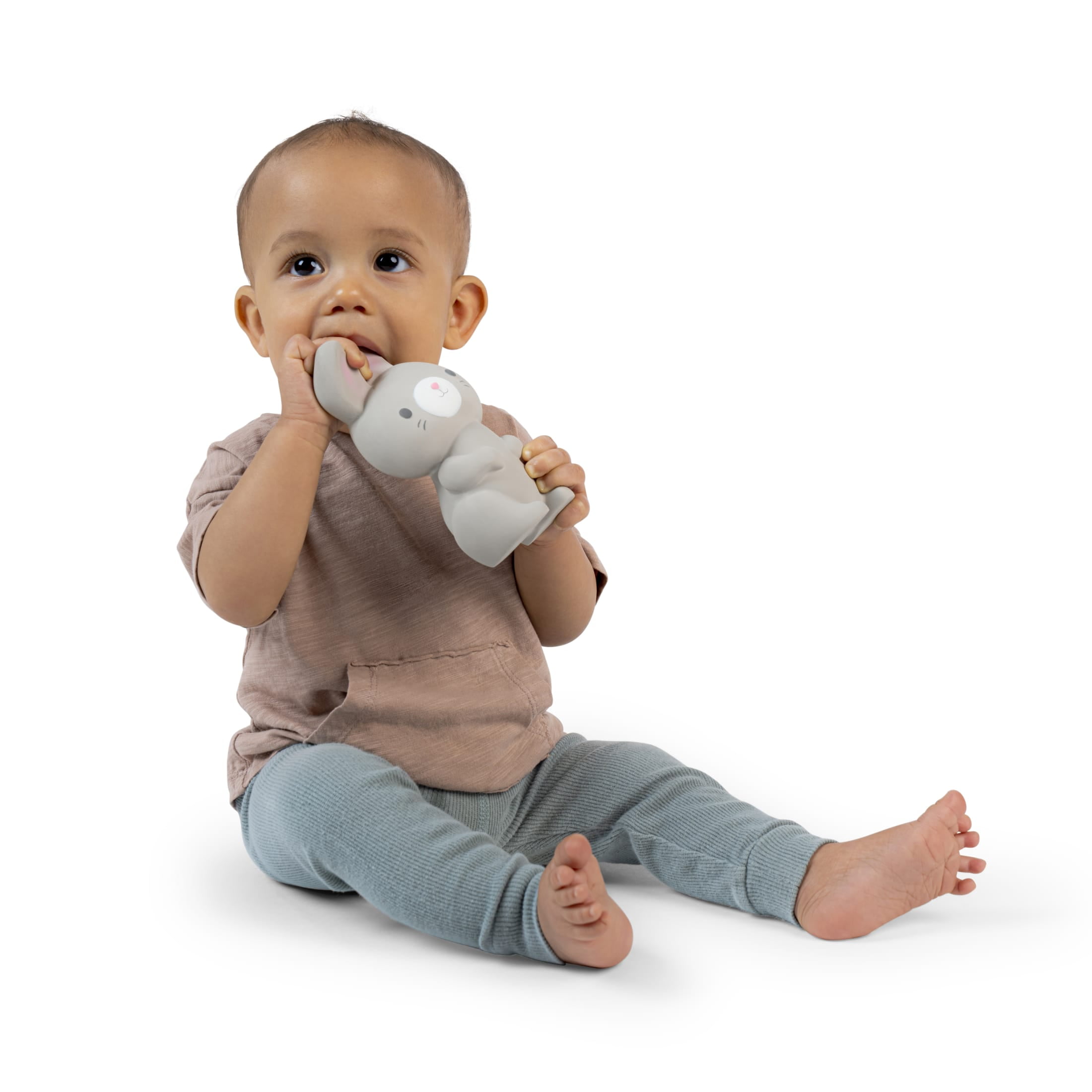 Sylvi Natural Rubber Teether Toy, BPA-Free, Ages 3+ Months