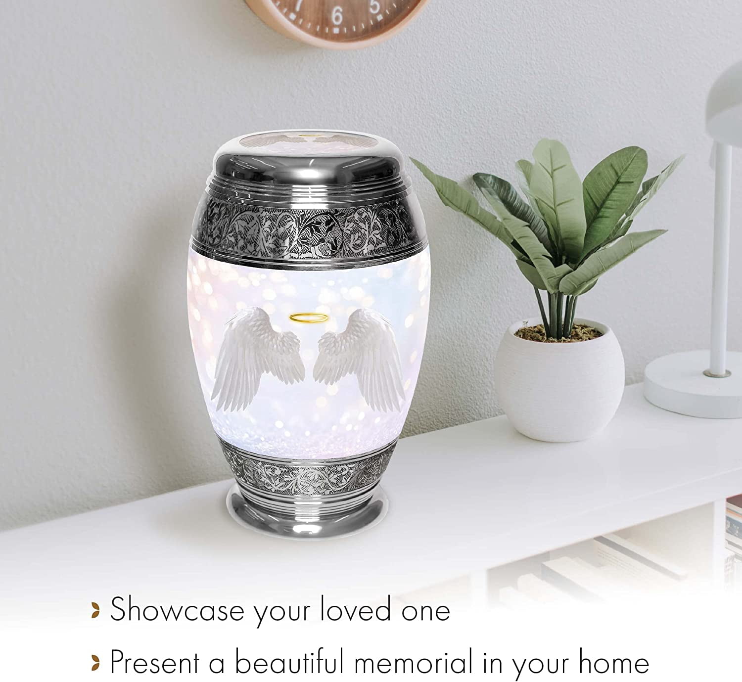 Guardian Angel Urns for Cremation Ashes Large Urn XL or Small Keepsake Urns for Human Ashes & Urns for Human Ashes for Home or Burial Small Urns for Human Ashes