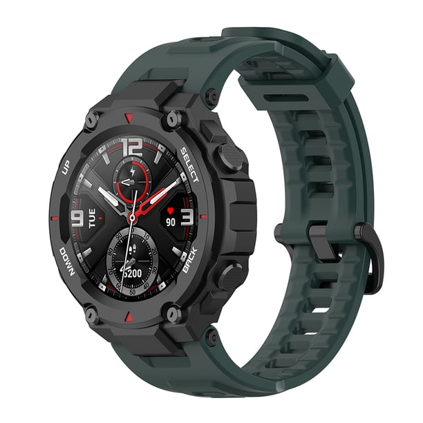 Correa de repuesto de silicona con herramientas para reloj inteligente Amazfit T-Rex A1918