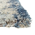 thumbnail image 6 of Unique Loom Soft Touch Shag Collection Area Rug - Kofi (5' 1" Square Sage Green/Ivory), 6 of 7