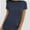 Navy blue, variant on Womens Short Sleeve Basic Shirts Crewneck Tees Loose Fit Fashion Tops Casual Summer Clothes