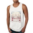 thumbnail image 2 of Aloohaidyvio George Tank Tops for Men Big and Tall,Men's Athletic Compression Shirts Sleeveless Workout Tank Top Sports Base Layer Running Basketball, 2 of 5