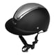 thumbnail image 4 of Casco ecuestre para niños con forro extraíble, cómodo para montar al aire libre. Plata negra, 4 of 9