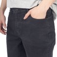 thumbnail image 4 of Bermuda Denim Skinny Para Hombre con Cinco Bolsillos Quarry, 4 of 5