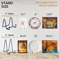 thumbnail image 5 of Black Decorative Plate Holder, Picture Frame Holder, Easel Display Stand, 5 of 5