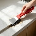 thumbnail image 6 of Metal Spatula Cleaning Scrapers for Ovens Stoves Induction Freezer Stainless Scraper Corner Seam Tools with Plastic Handle Kitchen,Black,5.12*1.26 inch, 6 of 9