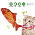 thumbnail image 1 of Poisson en Peluche Électrique Chat Chat Jouets pour Chat Jouet Électronique USB Simulation Chien Jouet Chat Mâcher, 1 of 11