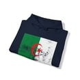 thumbnail image 4 of Algeria Algerian Flag Pride Hoodie, Gifts, Hooded Sweatshirt, 4 of 4