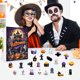 thumbnail image 3 of Calendarios Calendario de figuras de cuenta regresiva de Halloween Pieza decorativa espeluznante Calendario decorativo de cuenta regresiva, 3 of 5