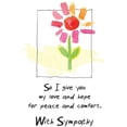 thumbnail image 5 of Sympathy Greeting Card (5: x 7") by Art From The Heart | 3 Pack + 3 Envelopes (No Good Words), 5 of 6