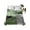 Green, variant on Green Ombre California King Size Flat Sheet, Wrinkleproof & Fadeproof Cooling Flat Bed Sheet Only, Farmhouse Abstract Mottled Texture Art Breathable Soft Bedding Top Sheets 108 x 98 Inches