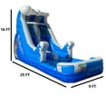 thumbnail image 5 of Jingo Jump 16 FT Semi-Commercial Hawaiian Water Slide, 5 of 5