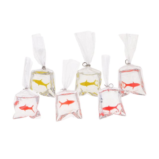 Forma de Peces Resina Cinta Cabujón Flatback para Decoración de Ropa y Bolso