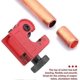 thumbnail image 4 of Metal Tube Cutter 3-16mm Mini Ball Bearing Metal Pipe Cutter Roller Tube Cutting Tool, 4 of 5