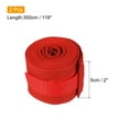thumbnail image 2 of Uxcell Boxing Hand Wraps 118" Length Martial Arts Fist Bandages,, Red 2 Pack, 2 of 6