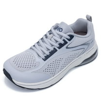 BROYON Womens Air Wide Toe Box Walking Shoes with Arch Support Tennis Running Sneakers Extra Wide Width Woman Shoe for Plantar Fasciitis Flat Foot Heel Pain Relief US Size 6-11