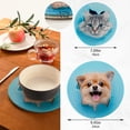 thumbnail image 3 of SKYSONIC Cute 3D Dog Cat Pot Holders Trivets, 2 Pcs Heat Resistant Trivets,Blue Style Cotton Thread Weave Mats for Hot Pads Pans Pot Bowl Teapot for Kitchen Decor, 3 of 7
