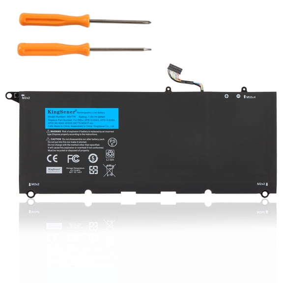 KingSener 90V7W Laptop Battery for Dell XPS 13 13D 13-9343 13-9350 13D-9343 XPS13-9350 Ultrabook JHXPY JD25G 090V7W 5K9CP DIN02 RWT1R 0DRRP