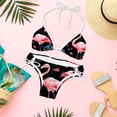 thumbnail image 6 of Flamingo Tropical Rainforest Detachable Sponge Adjustable Strap Bikini Set - Two-Pack - Versatile Swimwear for All Occasions!, 6 of 6