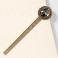 thumbnail image 4 of Wolf Elegant Lace Bookmark in Antique Bronze - Gift for Book Lovers and Readers, 4 of 5