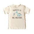 thumbnail image 2 of Dinosaur Big Bro Shirt for Boys New Big Brother Dino Sibling T-Shirt Natural Shirt 18 Months, 2 of 5