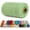 Bean Green, variant on 1mm Macrame Cord, 218 Yards Colored Cotton Cord 3 Strand Twisted String for Crafts, Yarn DIY Knitting, Wall Hanging, Jewelry Making, Christmas Wrapping (Pink) Pink x 218yards