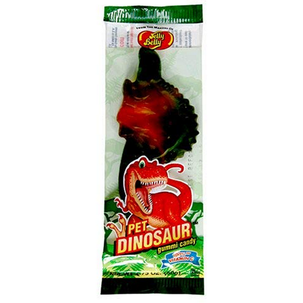 JELLY BELLY DINOSAUR 1 PIECE GUMMI CANDY 1.75 oz.