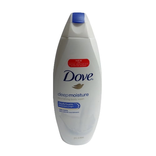 Dove Deep Moisture Body Wash For Dry Skin 22 Oz, 2 Pack