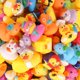 thumbnail image 2 of Juguete de baño con forma de pato de goma Audaisyly para niños, 50 unidades, surtido, 2 of 7