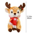 thumbnail image 3 of Big Savings karymi Christmas Deer Plush Doll with Scarf Soft Stuffed Animal Toy Festive Holiday Gift for Children Bedroom Decor 9 Inch Women Gifts The Big Save Winter Savings, 3 of 6