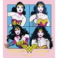 thumbnail image 2 of Girl's Wonder Woman Strongest Woman  Graphic Tee Light Pink Large, 2 of 4