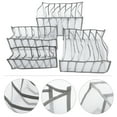 thumbnail image 2 of Shisuyan Wardrobe Storage Box Practical Lightweight 4Pcs 14.2X6.7X4.7In, 2 of 8