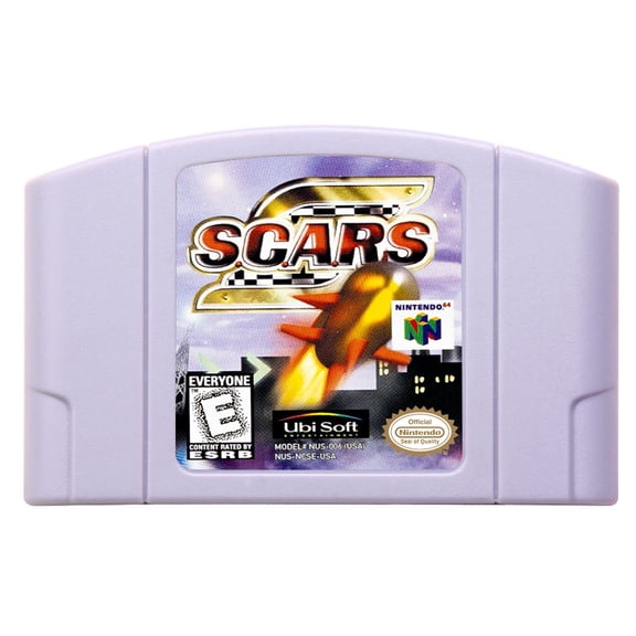 Video Games Compatible for the n64 console, replacement cartridge for S.C.A.R.S. NTSC
