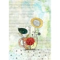 thumbnail image 3 of Ogren, Sarah 11x14 Black Modern Framed Museum Art Print Titled - Bird on a Tea Cup, 3 of 5