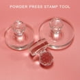 thumbnail image 3 of Huhudde Powder Press Stamp Tool Eyeshadow Repairing Tool Eyeshadow Plate Stamp Molds, 3 of 10