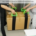 thumbnail image 2 of Adjustable Lifting Moving Straps, Furniture Moving Straps Support up to 600Lbs for Furniture, Boxes, House-Moving, 2Pack One-Person Handle Lifting Straps, 2 of 11