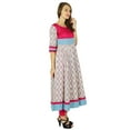 thumbnail image 4 of Phagun Ethnic Bollywood Kurta Indian Cotton Designer Women Kurti Tunic Dress, 4 of 5