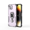 thumbnail image 2 of Phone Case for iPhone 13 with 360° Rotating Ring Holder Stand, Hybrid Shockproof Cover for iPhone 13, Luxury Slim Fit Lightweight Drop Protective Rugged for Women Men, Purple, 2 of 4