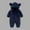 Navy, variant on OGLCCG Baby Furry Jumpsuit with Cute Bear Infant Button Long Sleeve Warm Fleece One-Piece Romper Hooded Snowsuit Rompers for Fall Winter 0-12 Month
