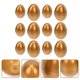 thumbnail image 3 of 12 unids Huevos de oro de Pascua Cajas vacías Huevos Cajas de regalo Cajas de chocolate Adornos de huevo de Pascua, 3 of 6