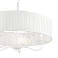 thumbnail image 4 of 41775-03 Livex Lighting Edinburgh - 5 Light Pendant In Transitional Style-14 Inches Tall and 23 Inches Wide-White Finish    -Traditional Installation, 4 of 11