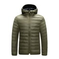 thumbnail image 3 of Chiccall Men’s Puffer Jacket with Hood Lightweight Waterproof Full Zip Winter Coats Insulated Puffy Jackets, 3 of 8