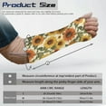 thumbnail image 6 of Jiueut Vintage Sunflower Arm Cast Cover Arm Cast Covers for Shower Adult Hand Cast Cover for Women Size M Wrist Cast Cover for Shower Washable Cast and Bandage Protector, 6 of 7