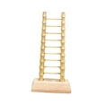 thumbnail image 3 of GUOOL Brass Decorative Ornament Step by Step Ladder Best Wishes Traditional Collection With base, 3 of 9