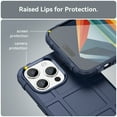 thumbnail image 4 of SaniMore Case for iPhone 15 Plus 6.7" 2023, Rugged Heavy Duty Protective Cover Anti-slip Drop-proof Slim Lightweight Anti-scratch 360°Full Protective Cover for iPhone 15 Plus - Blue, 4 of 7